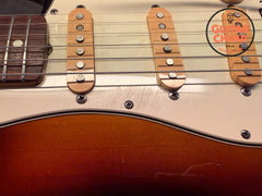 1985 Fender Japan ST62-55 ’62 Reissue Stratocaster 3-Tone Sunburst MIJ Tweed HSC