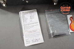 2004 Left-Handed Gibson Custom Shop '68 Reissue Les Paul Custom Figured Tri Burst