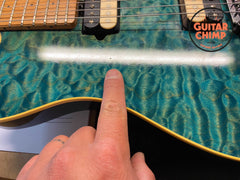 1997 Ernie Ball Music Man Axis EX Quilt Top