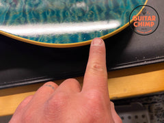 1997 Ernie Ball Music Man Axis EX Quilt Top