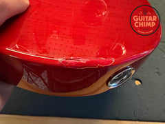 2024 Fender Japan MIJ Hybrid II Telecaster Quilt Red Beryl Quilted Top