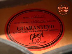 2010 Gibson Memphis ES-335 Dot Satin Trans Black OHSC COA ’57 Classics 7lb 14oz