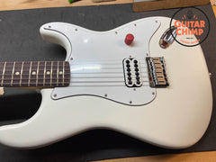 2024 Fender Tom DeLonge Stratocaster – Satin Yeti White | 1 of 500 | OHSC Upgrade