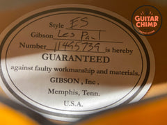 2015 Gibson Memphis ES Les Paul Bass Faded Dark Burst