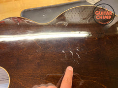 2015 Gibson Memphis ES Les Paul Bass Faded Dark Burst