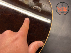 2015 Gibson Memphis ES Les Paul Bass Faded Dark Burst