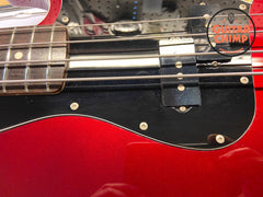 2012 Fender Japan AJB Aerodyne Jazz Bass Candy Apple Red