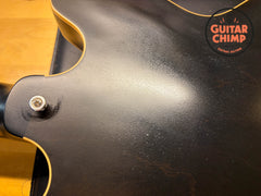 2010 Gibson Memphis ES-335 Dot Satin Trans Black OHSC COA ’57 Classics 7lb 14oz