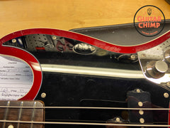 2012 Fender Japan AJB Aerodyne Jazz Bass Candy Apple Red