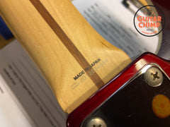 2012 Fender Japan AJB Aerodyne Jazz Bass Candy Apple Red