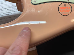 1999 Fender Japan ST62-70TX '62 Reissue Stratocaster Shell Pink CIJ w/ USA Texas Specials