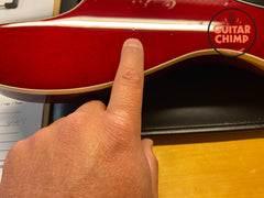 2017 Fender Japan Aerodyne Jazz Bass Candy Apple Red