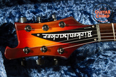 2021 Rickenbacker 480XC – Limited 90th Anniversary in TobaccoGlo, Hot Toasters, Checkerboard Binding