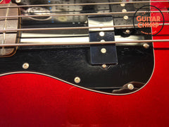 2017 Fender Japan Aerodyne Jazz Bass Candy Apple Red