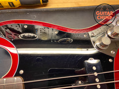 2017 Fender Japan Aerodyne Jazz Bass Candy Apple Red