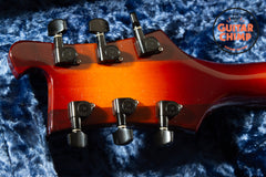 2021 Rickenbacker 480XC – Limited 90th Anniversary in TobaccoGlo, Hot Toasters, Checkerboard Binding