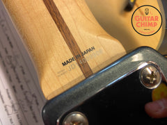 2014 Fender Japan Exclusive Aerodyne Jazz Bass Gun Metal Blue