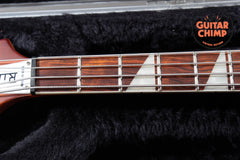 2021 Rickenbacker 4003 – Rare Satin Autumnglo, Checkerboard Binding, Mono Output, OHSC