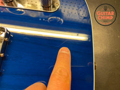 2015 Fender Classic 60s Telecaster Custom Transparent Blue