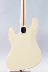 2010 Fender AJB Aerodyne Jazz Bass Vintage White