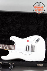 2024 Fender Tom DeLonge Stratocaster – Satin Yeti White | 1 of 500 | OHSC Upgrade