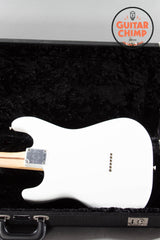 2024 Fender Tom DeLonge Stratocaster – Satin Yeti White | 1 of 500 | OHSC Upgrade