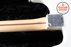 2024 Fender Tom DeLonge Stratocaster – Satin Yeti White | 1 of 500 | OHSC Upgrade