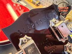 2011 Gibson Les Paul Double Cutaway Gold Top OHSC Burstbucker Pro Long Tenon