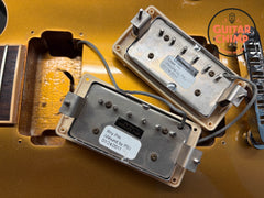 2011 Gibson Les Paul Double Cutaway Gold Top OHSC Burstbucker Pro Long Tenon