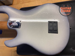 2022 Ernie Ball Music Man Stingray HH Special 5-String Bass Snowy Night