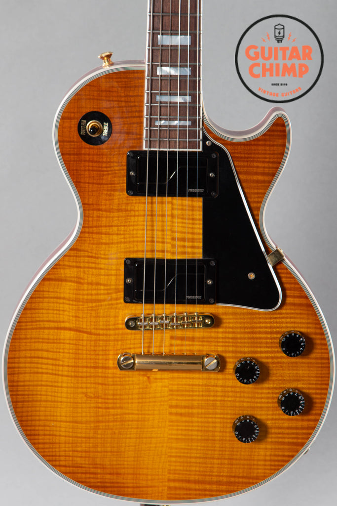 2013 Gibson Custom Shop Les Paul Custom Figured Honeyburst