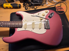 2025 Fender MIJ Japan Char Stratocaster Burgundy Matching Headstock Tweed HSC