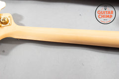 2025 Fender Japan Traditional '60s Jazz Bass – White Pearl w/ Matching Headstock, Gold Hardware (MIJ)