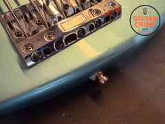 1997 Fender Roscoe Beck V 5-String Bass Teal Green Metallic OHSC