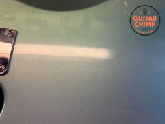 1997 Fender Roscoe Beck V 5-String Bass Teal Green Metallic OHSC