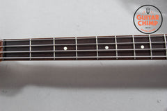 2020 Fender Japan Limited Noir Precision P Bass – Satin Black, Matching Headstock, MIJ