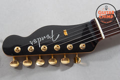 2025 Fender Japan Traditional 60s Telecaster – Black Pearl Finish, Matching Headstock, MIJ