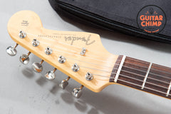 2021 Fender FSR Japan Traditional II 60s Stratocaster SSH – Caribbean Blue Quilt Top, MIJ, Rare Japan-Only Model