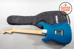 2021 Fender FSR Japan Traditional II 60s Stratocaster SSH – Caribbean Blue Quilt Top, MIJ, Rare Japan-Only Model