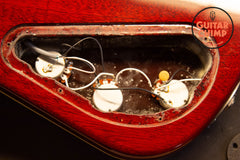 1999 Washburn PS2000 Paul Stanley Signature Flame Caramel Burst