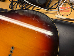 1985 Fender Japan TL62B-70 ’62 Reissue Telecaster Custom Sunburst Maple Board Tweed HSC