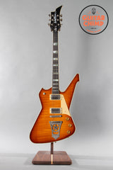 1999 Washburn PS2000 Paul Stanley Signature Flame Caramel Burst