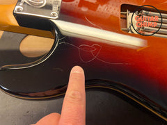 2012 Fender Artist Series John Mayer Stratocaster Sunburst