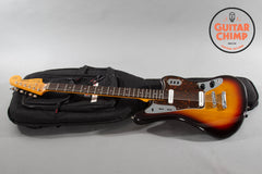 2007 Fender Japan Jaguar Baritone Custom Sunburst