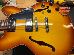 2013 Gibson Memphis Larry Carlton ES-335 Ice Tea Burst