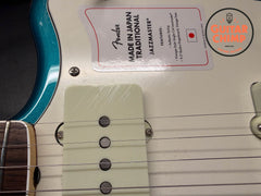 2025 Fender MIJ Japan Late ’60s Jazzmaster Ocean Turquoise Block Inlays Gig Bag