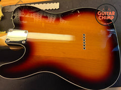 2022 Fender Japan MIJ Heritage 60s Telecaster Custom Sunburst Nitro Double Bound Tweed HSC