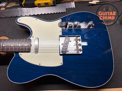 2024 Fender MIJ Japan Ishibashi FSR Traditional 60s Telecaster Custom Blue Transparent Tweed HSC