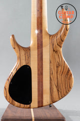 Early 1990’s Tobias Basic 6 String Bass Guitar Zebrawood #2431