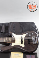 2024 Warwick German Pro Series Streamer CV 5 – Nirvana Black Satin | Teambuilt Germany | Mint + RockBag